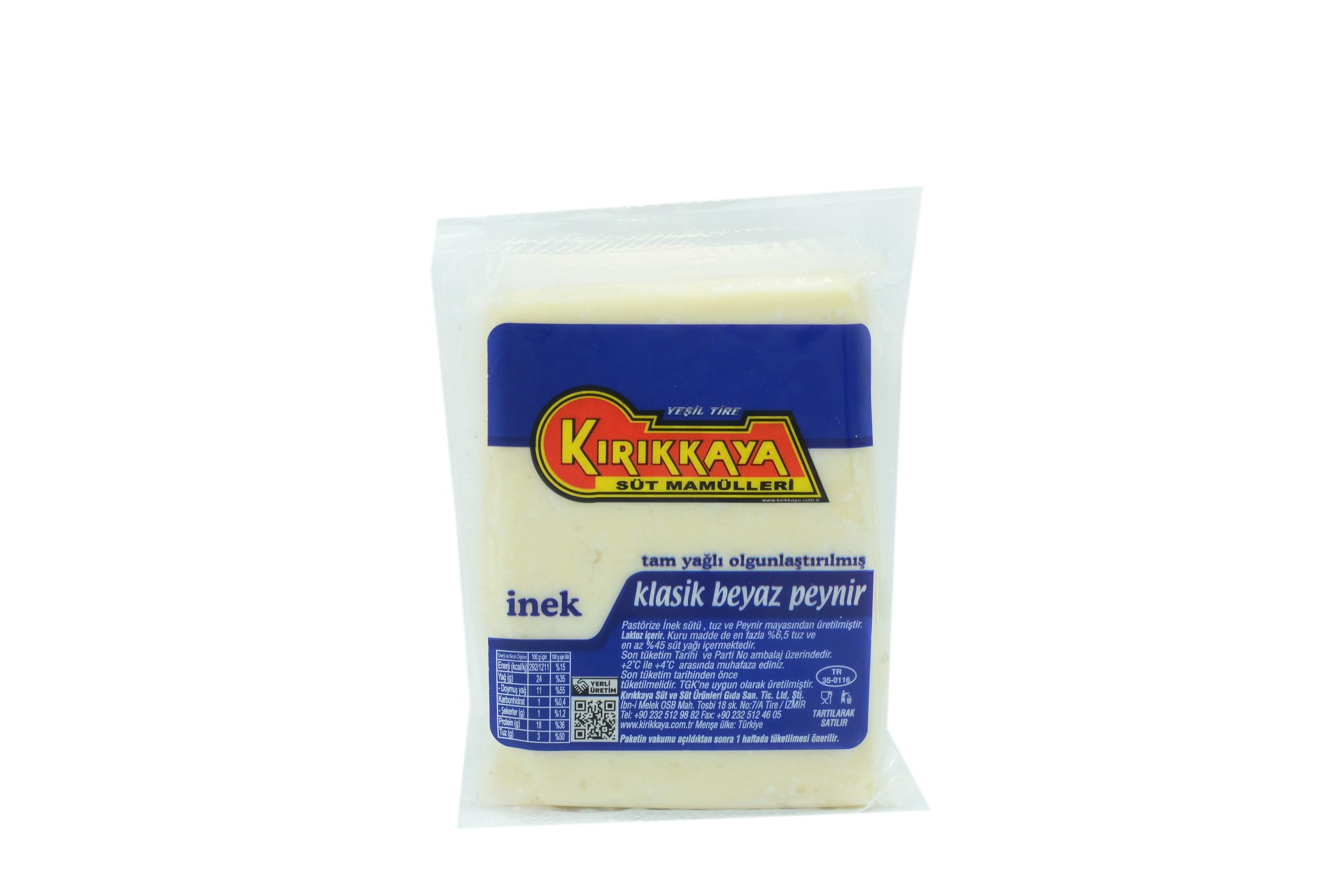 Tam Yağlı Olgunlaştırılmış Beyaz Peynir (650-700 g)