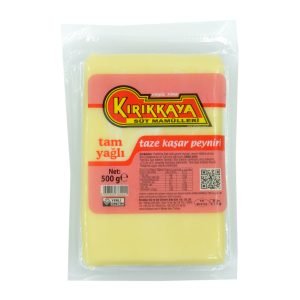 Tam Yağlı Taze Kaşar Peyniri (500 g)