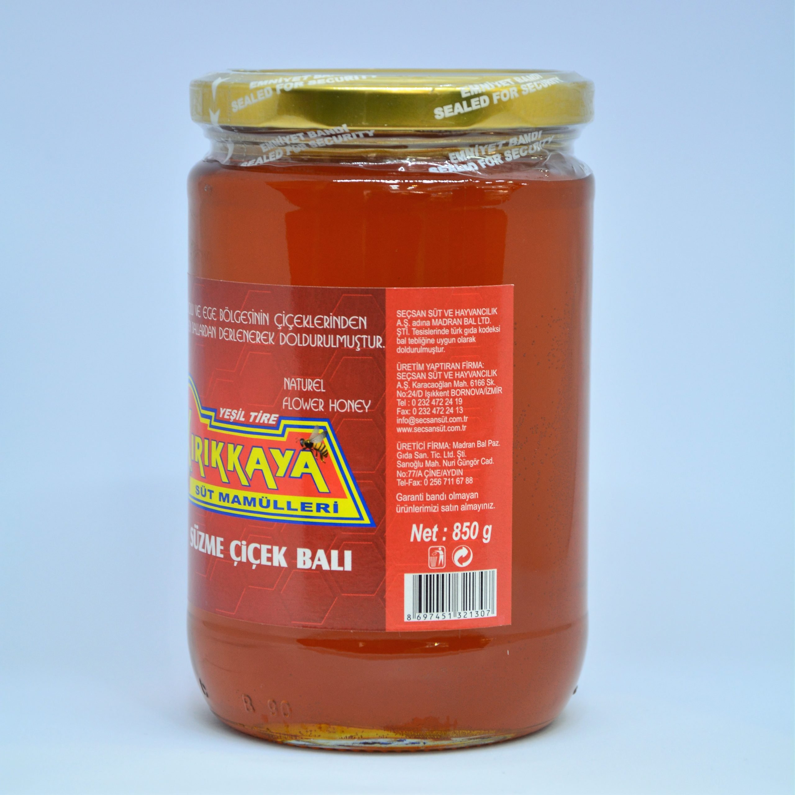 Kırıkkaya Süzme Çiçek Balı 850 g - Görsel 3