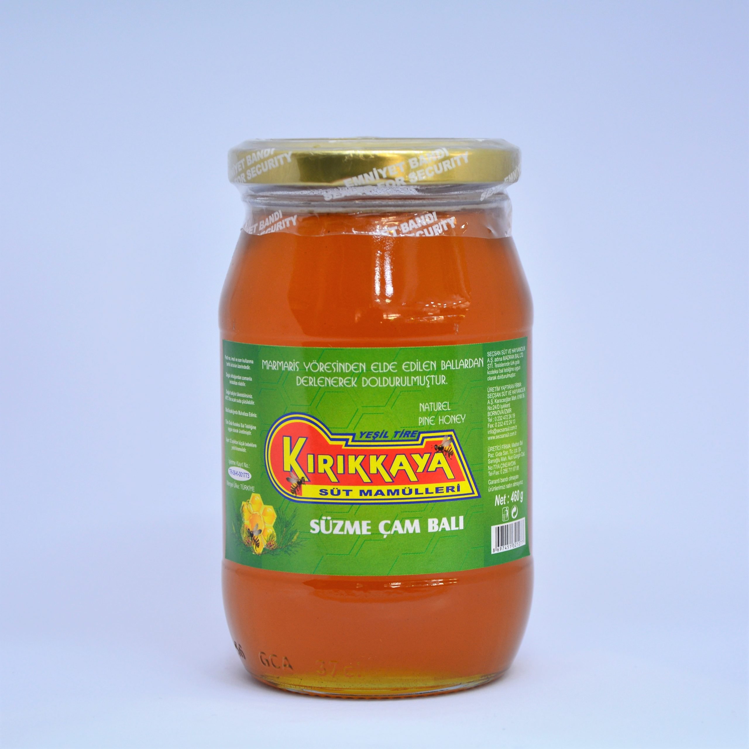 Kırıkkaya Süzme Çam Balı 460 gr.