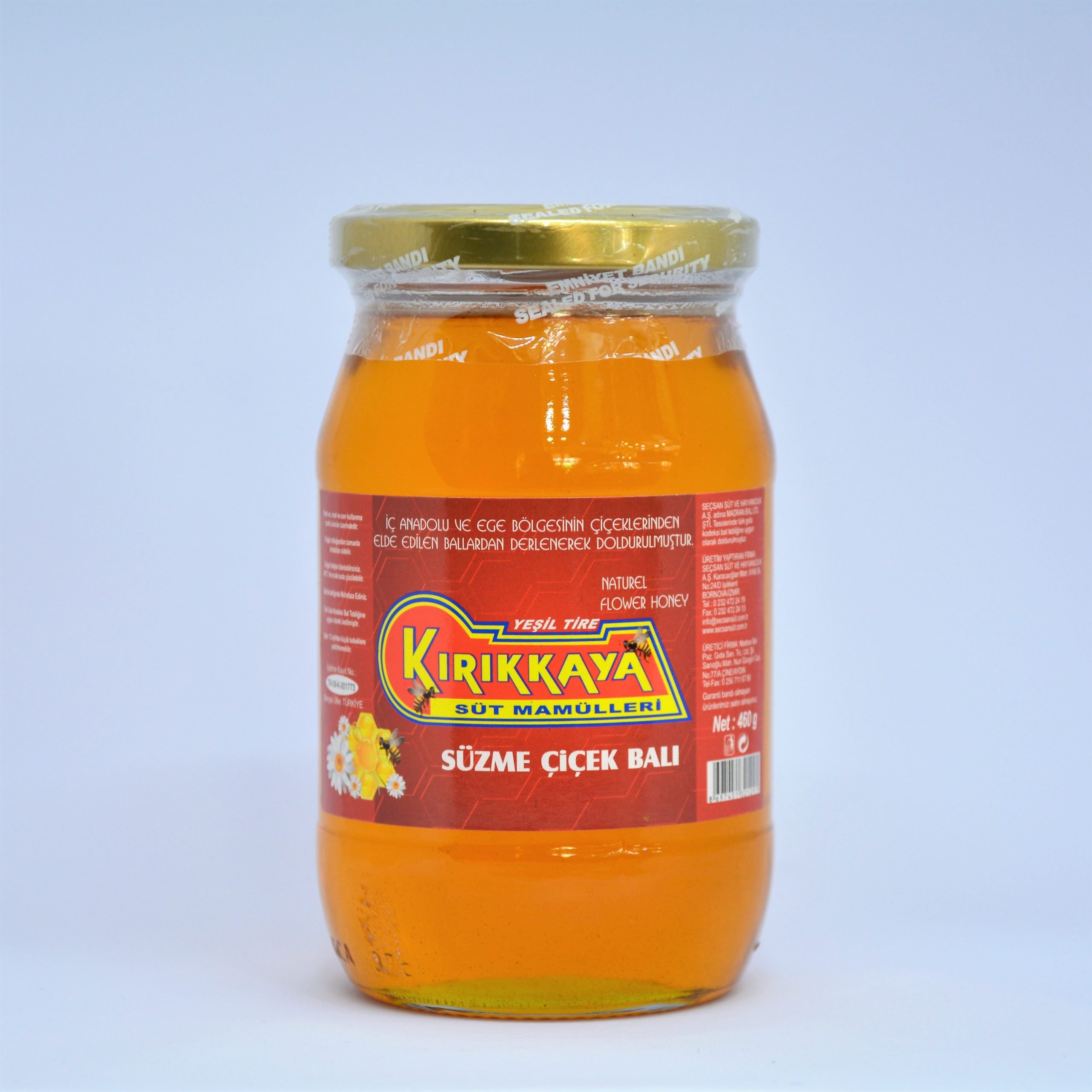 Kırıkkaya Süzme Çiçek Balı 460 g