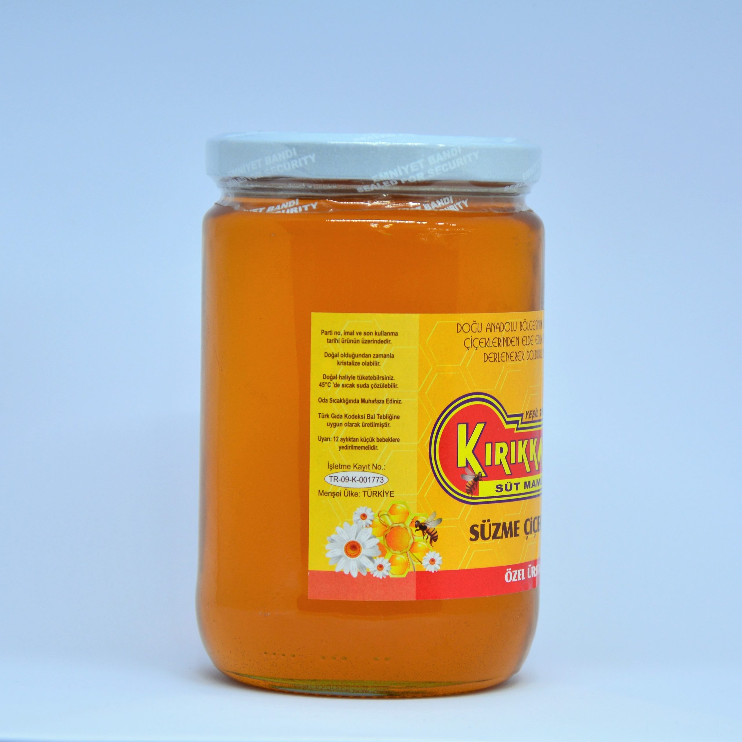 Kırıkkaya Özel Üretim Süzme Çiçek Balı 850 gr. - Görsel 3
