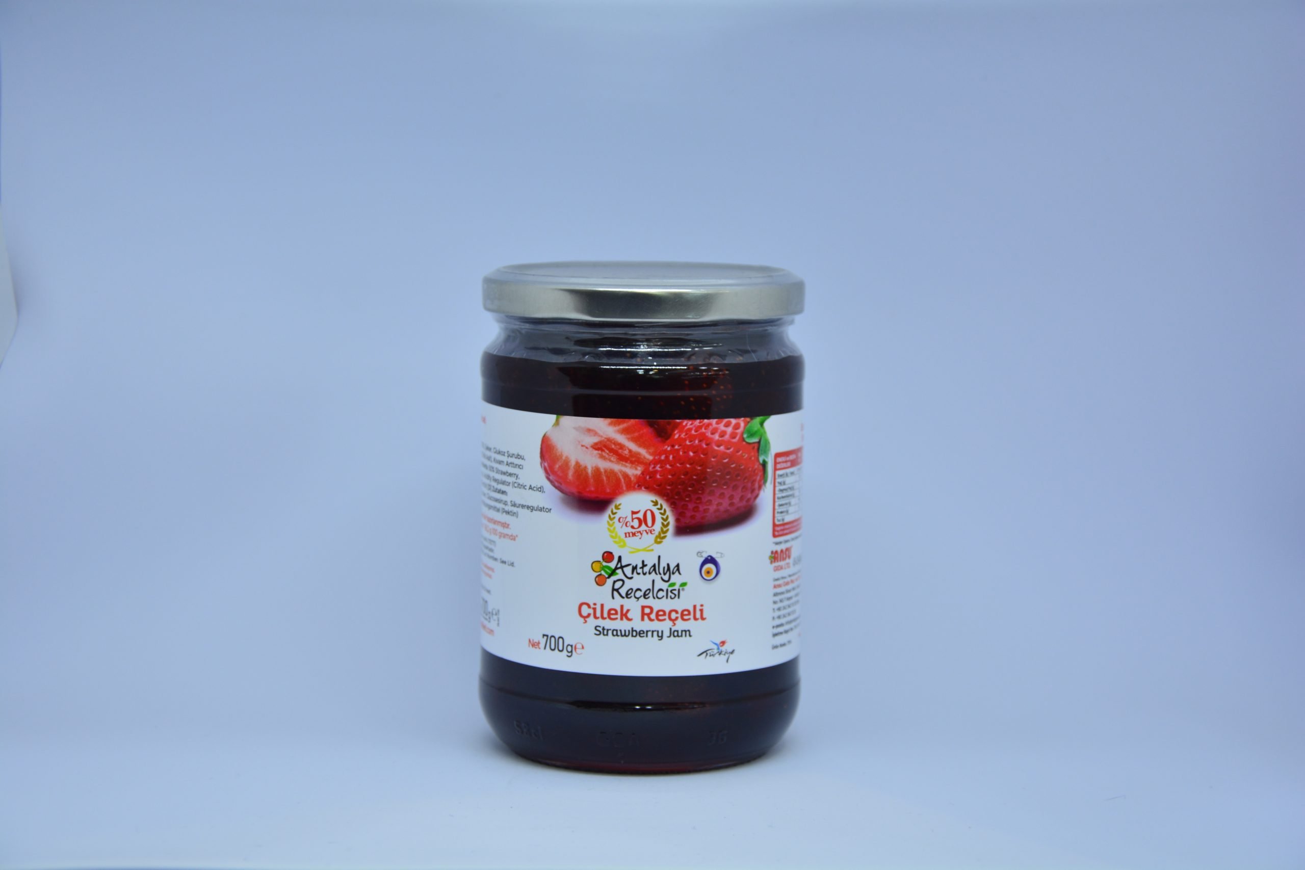 Antalya Reçelcisi Çilek Reçeli 700 gr.