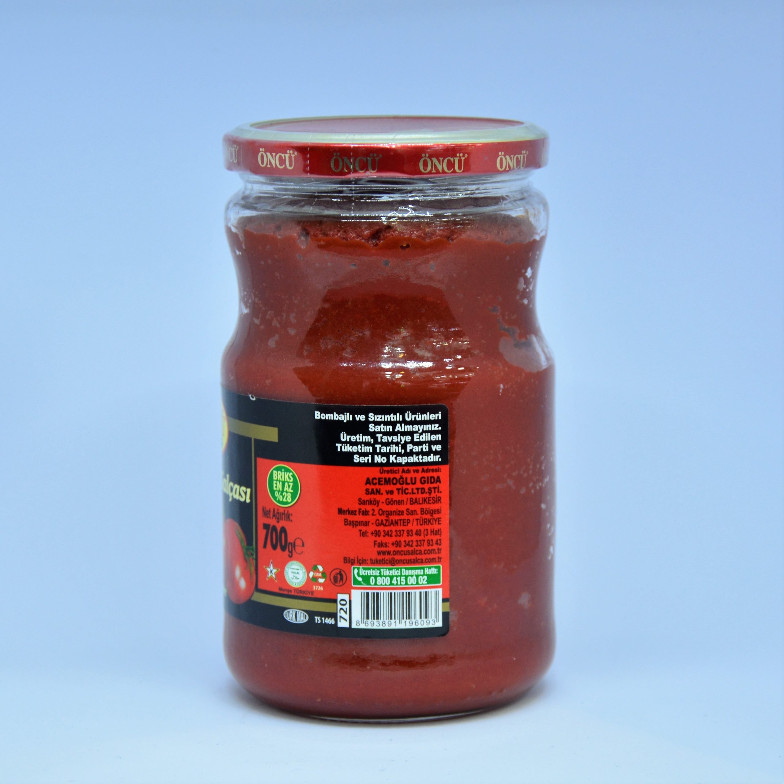Öncü Domates Salçası 700 gr - Görsel 2