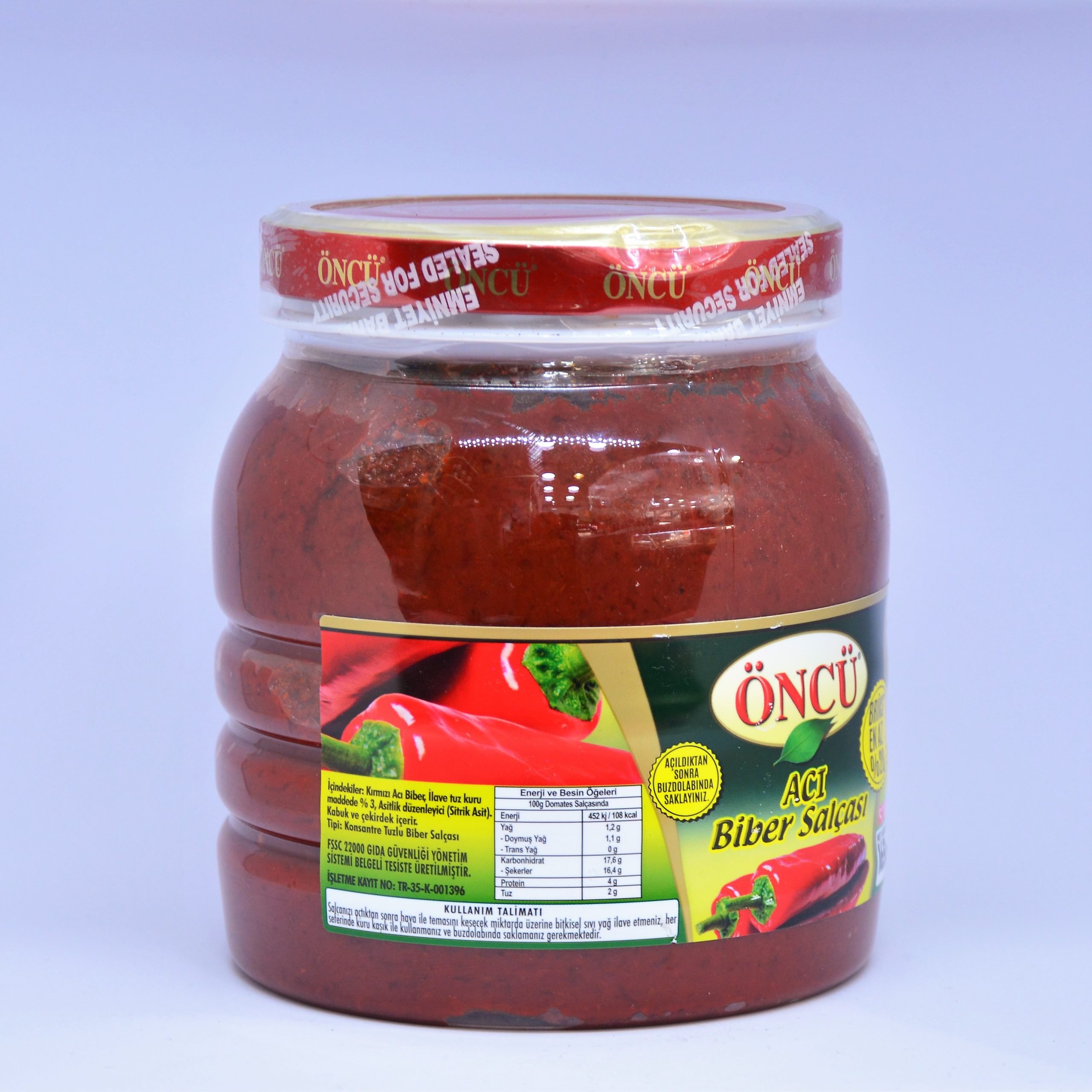 Öncü Acı Biber Salçası 1650 gr - Görsel 3