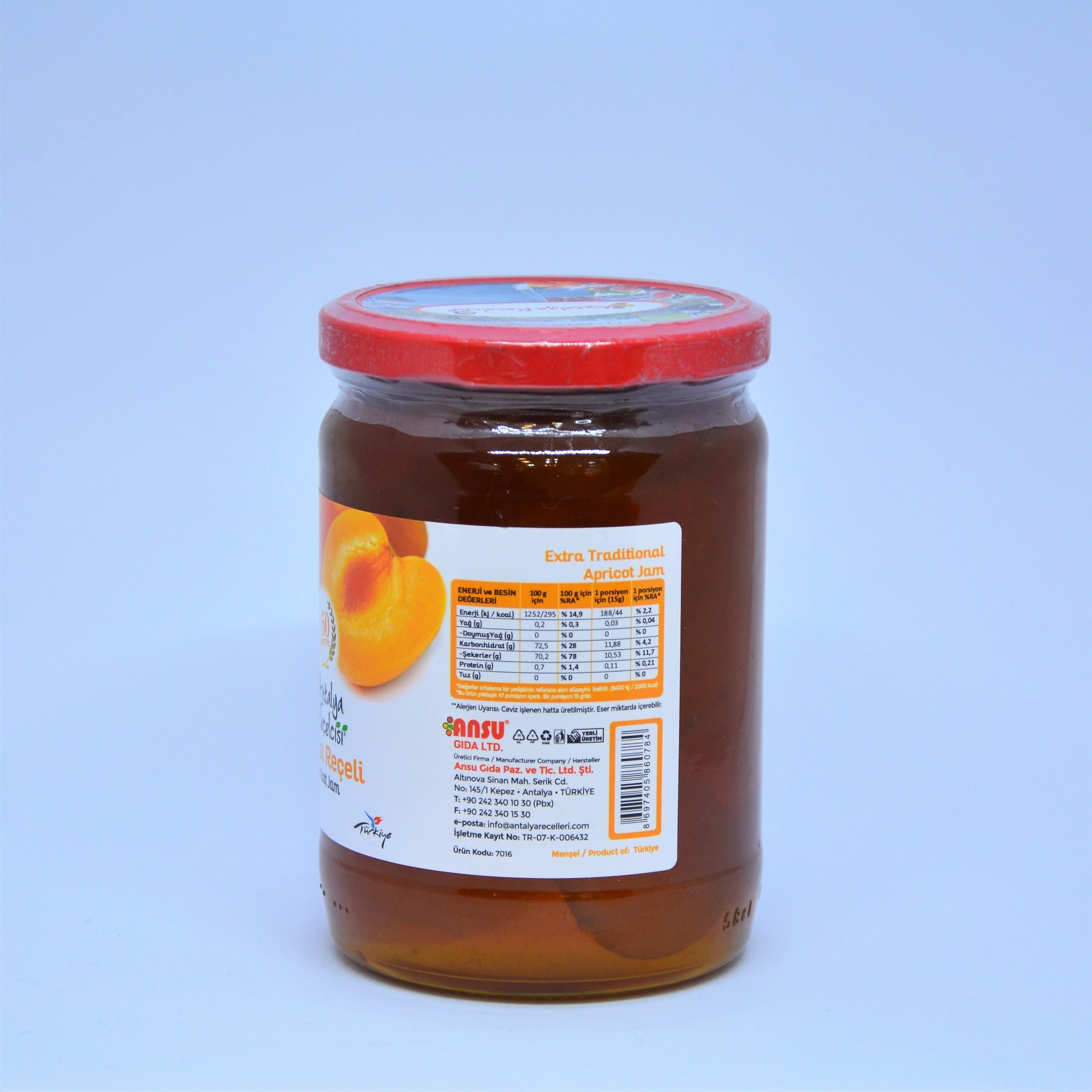 Antalya Reçelcisi Kayısı Reçeli 700 gr. - Görsel 2