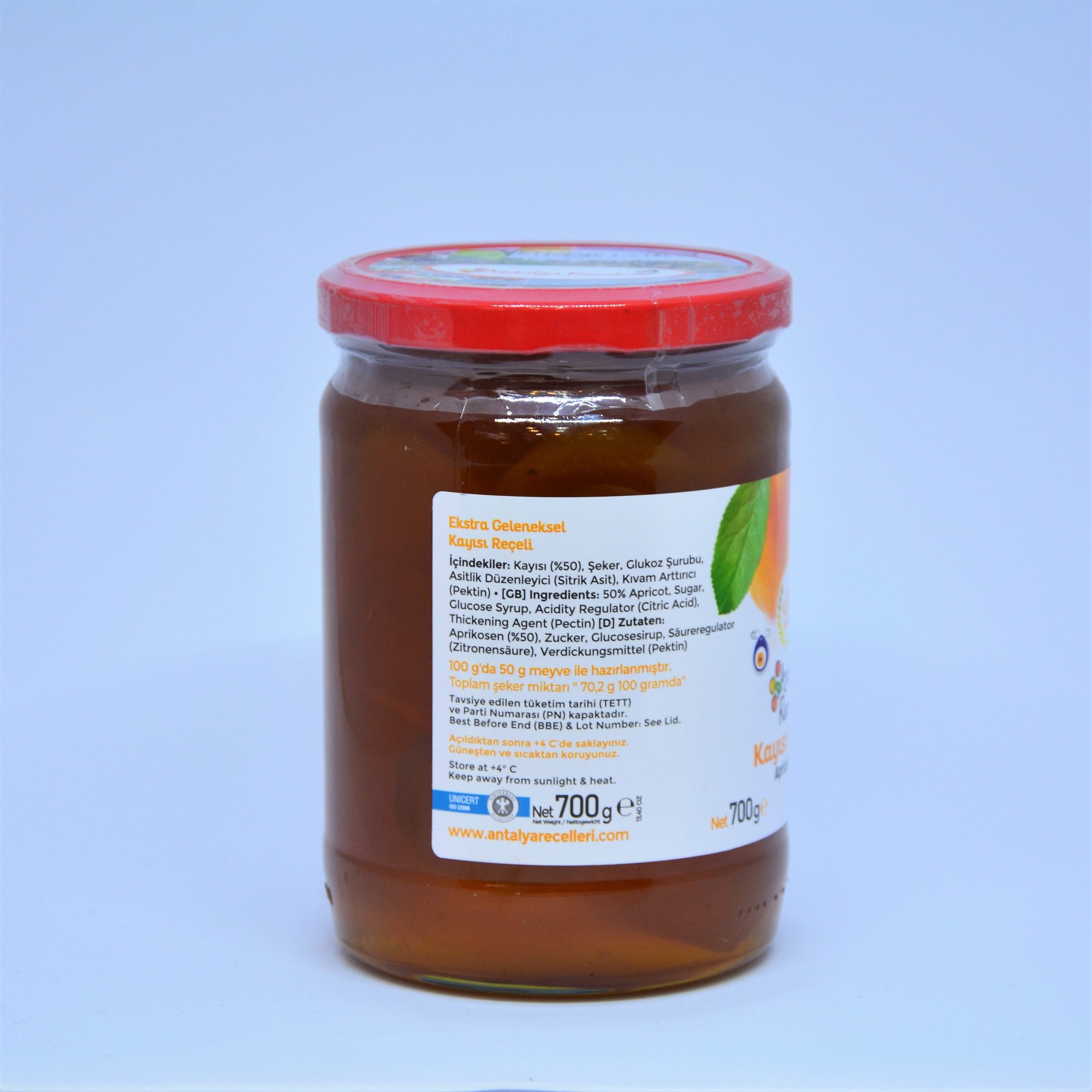 Antalya Reçelcisi Kayısı Reçeli 700 gr. - Görsel 3
