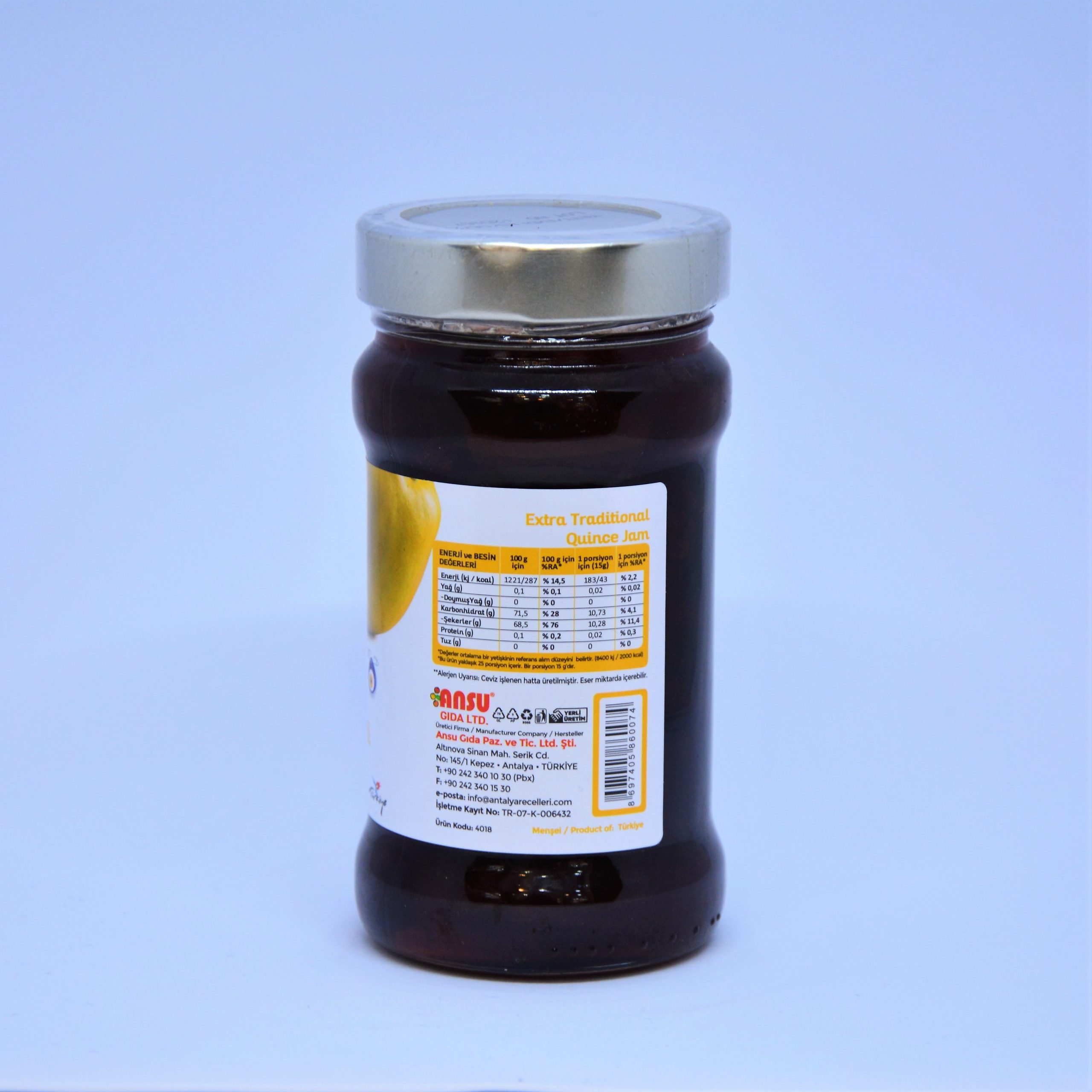 Antalya Reçelcisi Ayva Reçeli 290 gr - Görsel 2