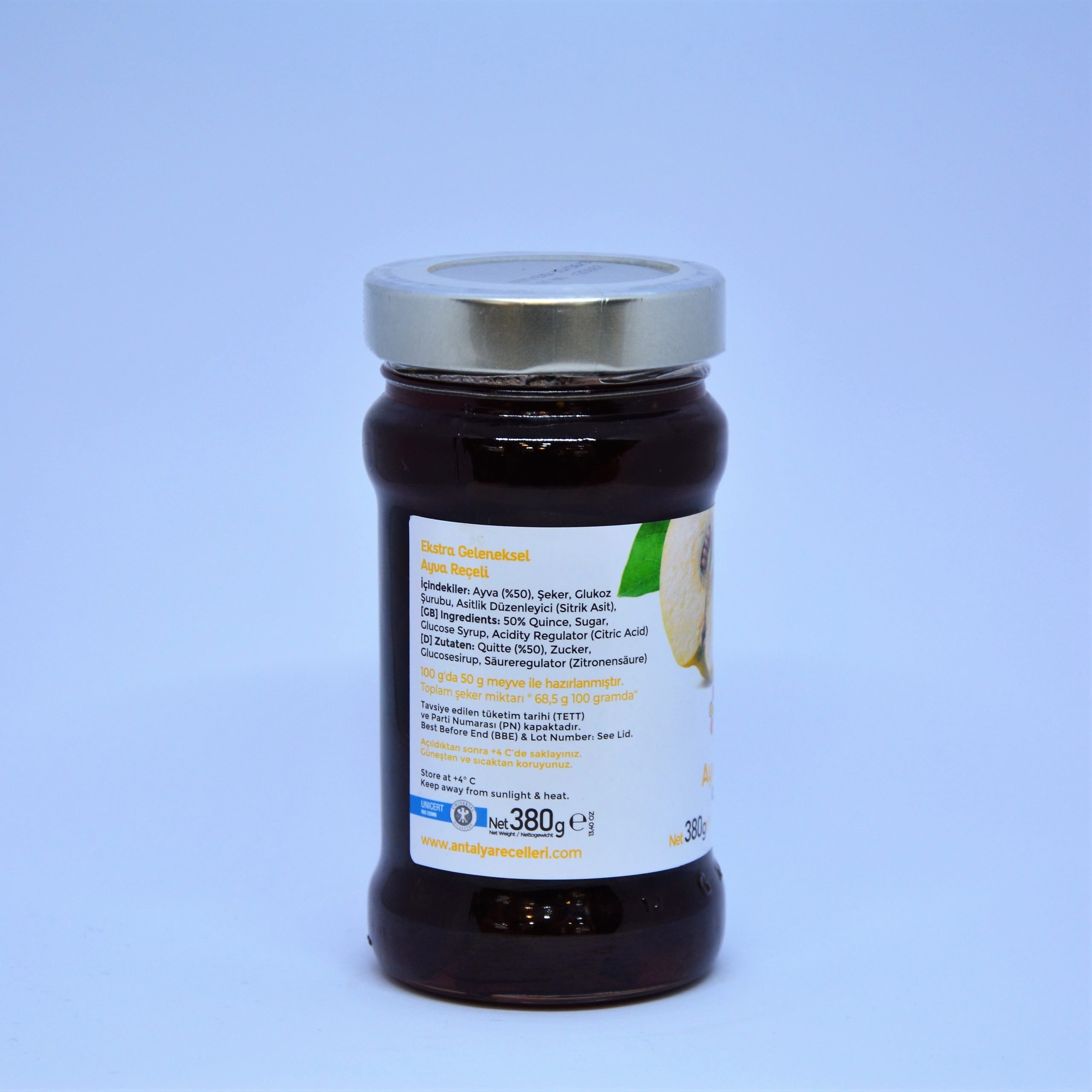 Antalya Reçelcisi Ayva Reçeli 290 gr - Görsel 3