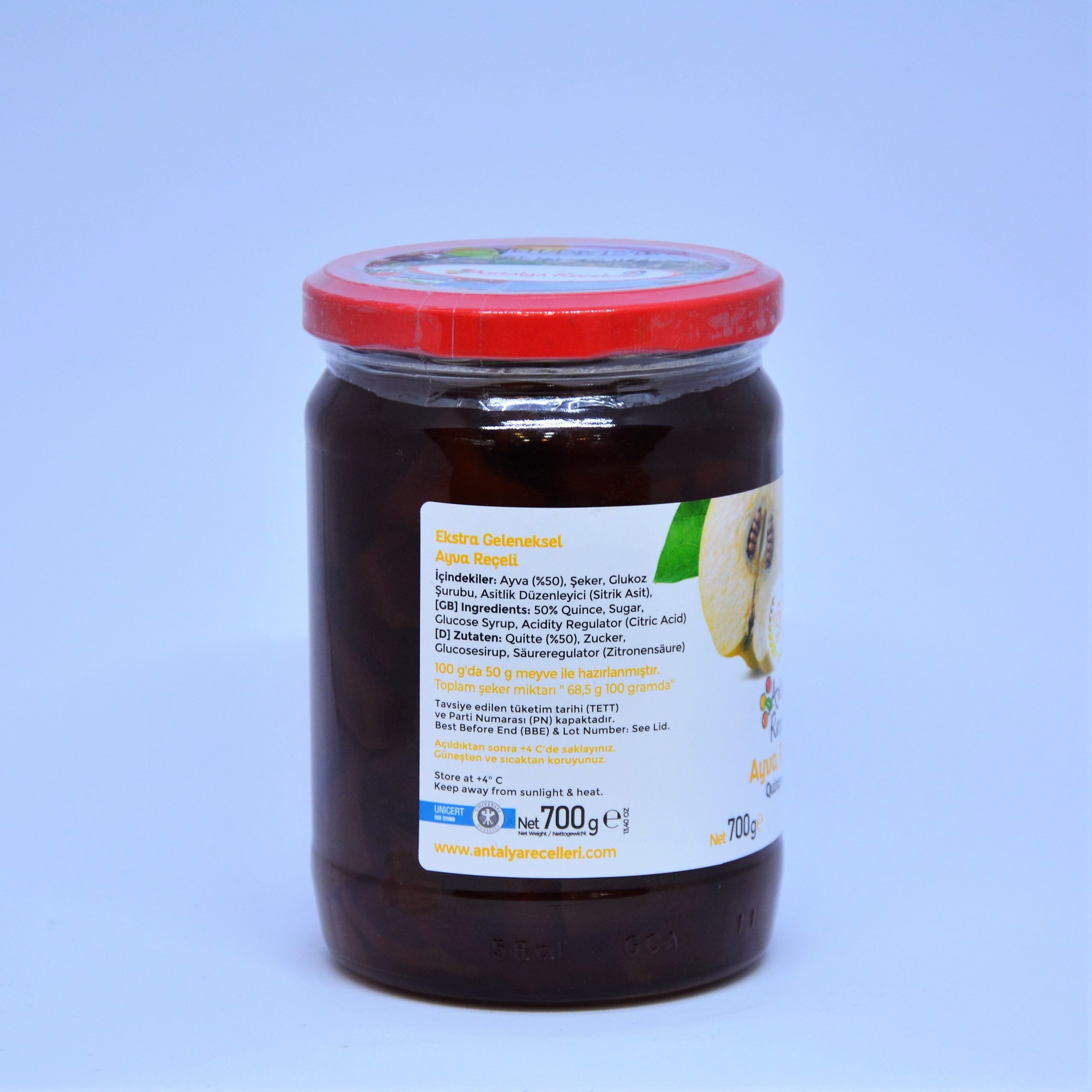 Antalya Reçelcisi Ayva Reçeli 700 gr - Görsel 3