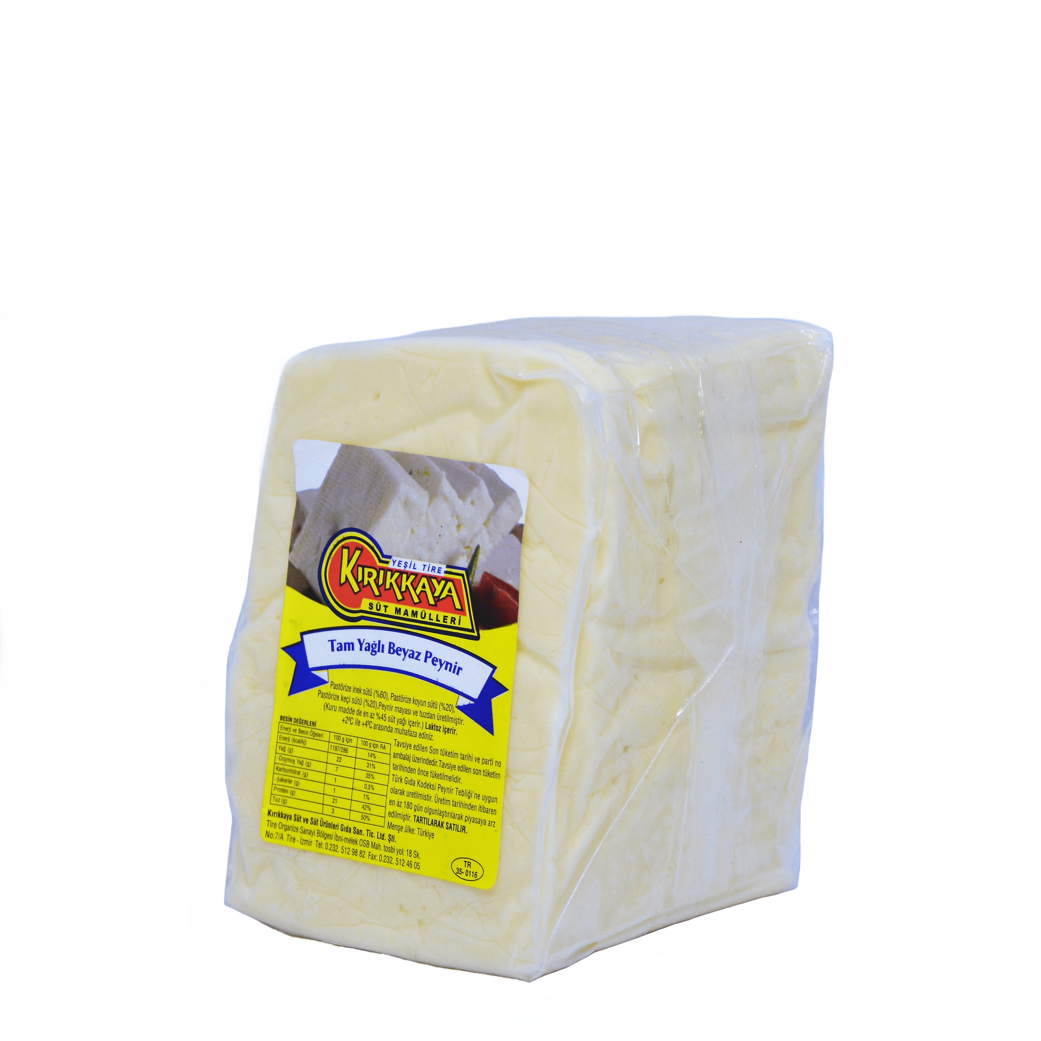 Tam Yağlı Olgunlaştırılmış Beyaz Peynir (Koyun ve Keçi sütü ile) (550-600 GR) - Görsel 3